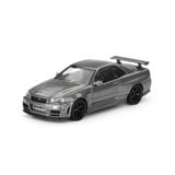  MINI GT - 1/64 NISSAN SKYLINE GT-R DARK METAL GRAY NISMO BNR34 CRS VER - 1160 