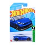  HOT WHEELS BASIC - TESLA MODEL Y BLUE - HTB80 