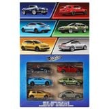  HOT WHEELS SILVER - SET 6 CHIẾC - JBY79 