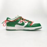  NIKE OFF WHITE X DUNK LOW PINE GREEN CT0856-100 