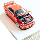  TIME MICRO - NISSAN SKYLINE GTR R34 ORANGE - TMR34O 