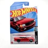  HOT WHEELS BASIC - ‘89 MERCEDES-BENZ 560 SEC AMG RED - HTB70 