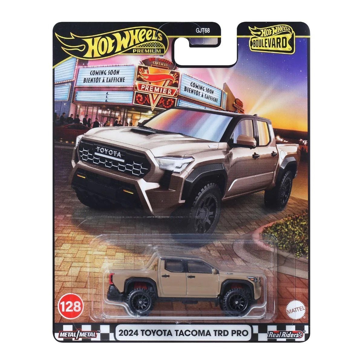  HOT WHEELS PREMIUM - 2024 TOYOTA TACOMA TRD PRO - JBL08 