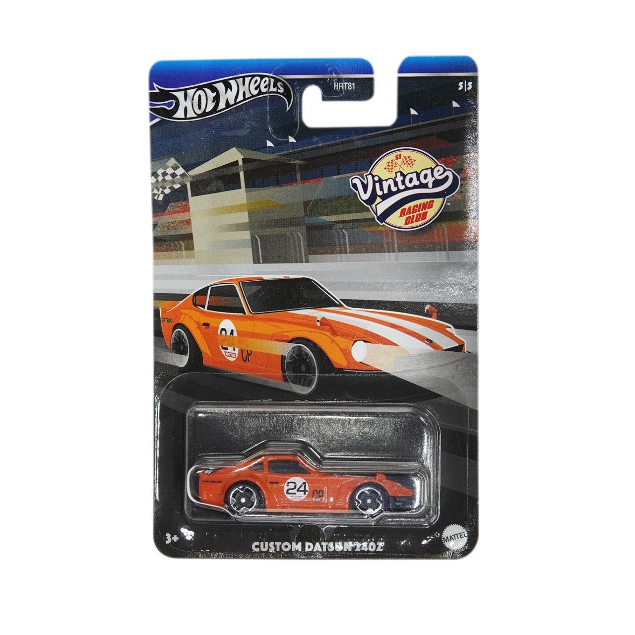  HOT WHEELS SILVER CUSTOM DATSUN 240Z HRV10 