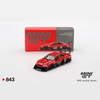  MINI GT Nissan LB-ER34 Super Silhouette SKYLINE Red/Black 843 