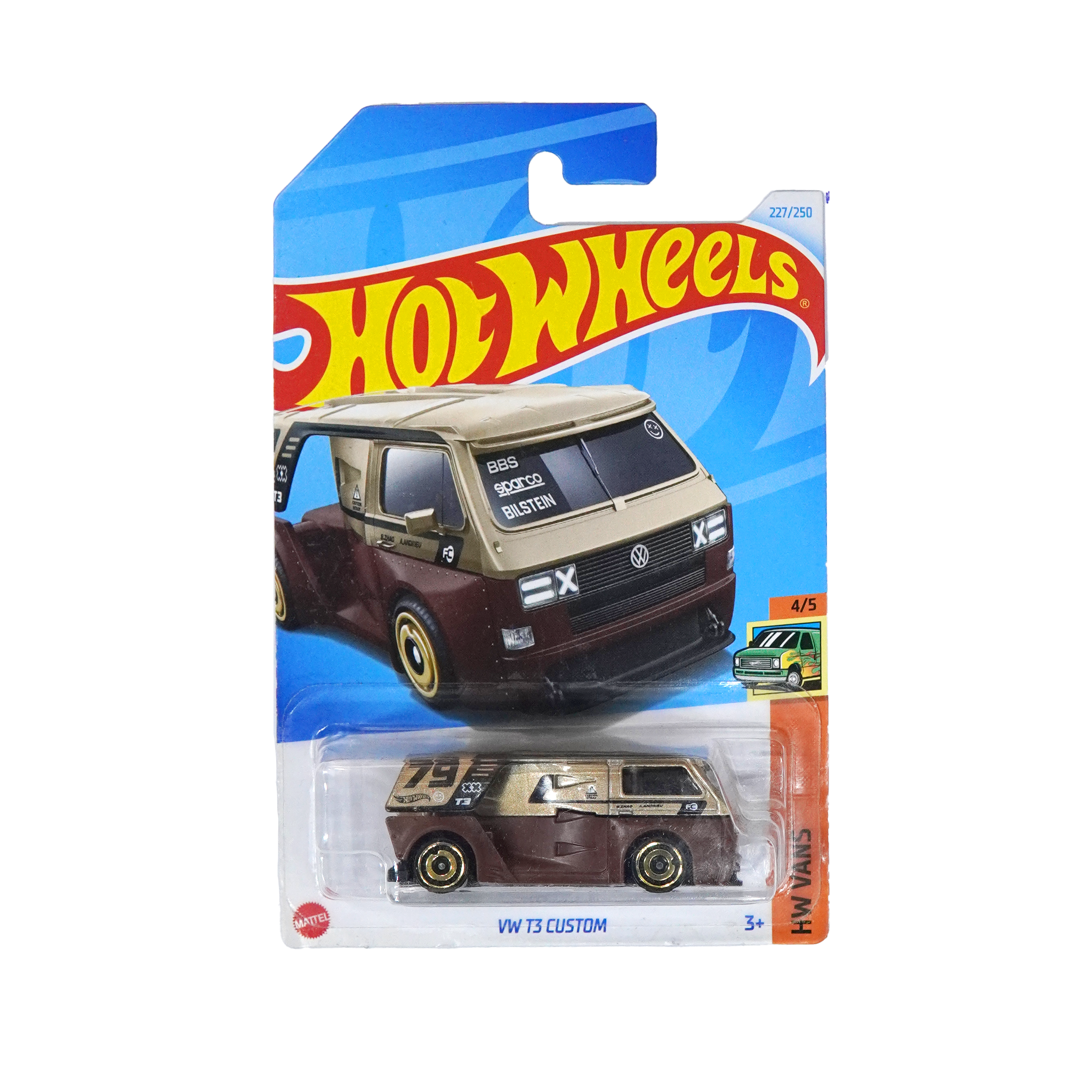  HOT WHEELS BASIC VW T3 CUSTOM HRY57 