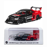  CM MODELS - LB-ER34 R34 SUPER SILHOUETTE NISSAN SKYLINE ER05 