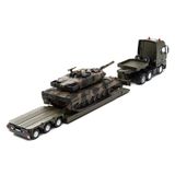  SIKU - 1/87 LOW LOADER WITH TANK XE ĐẦU KÉO KÈM XE TĂNG - SIKU 8317 