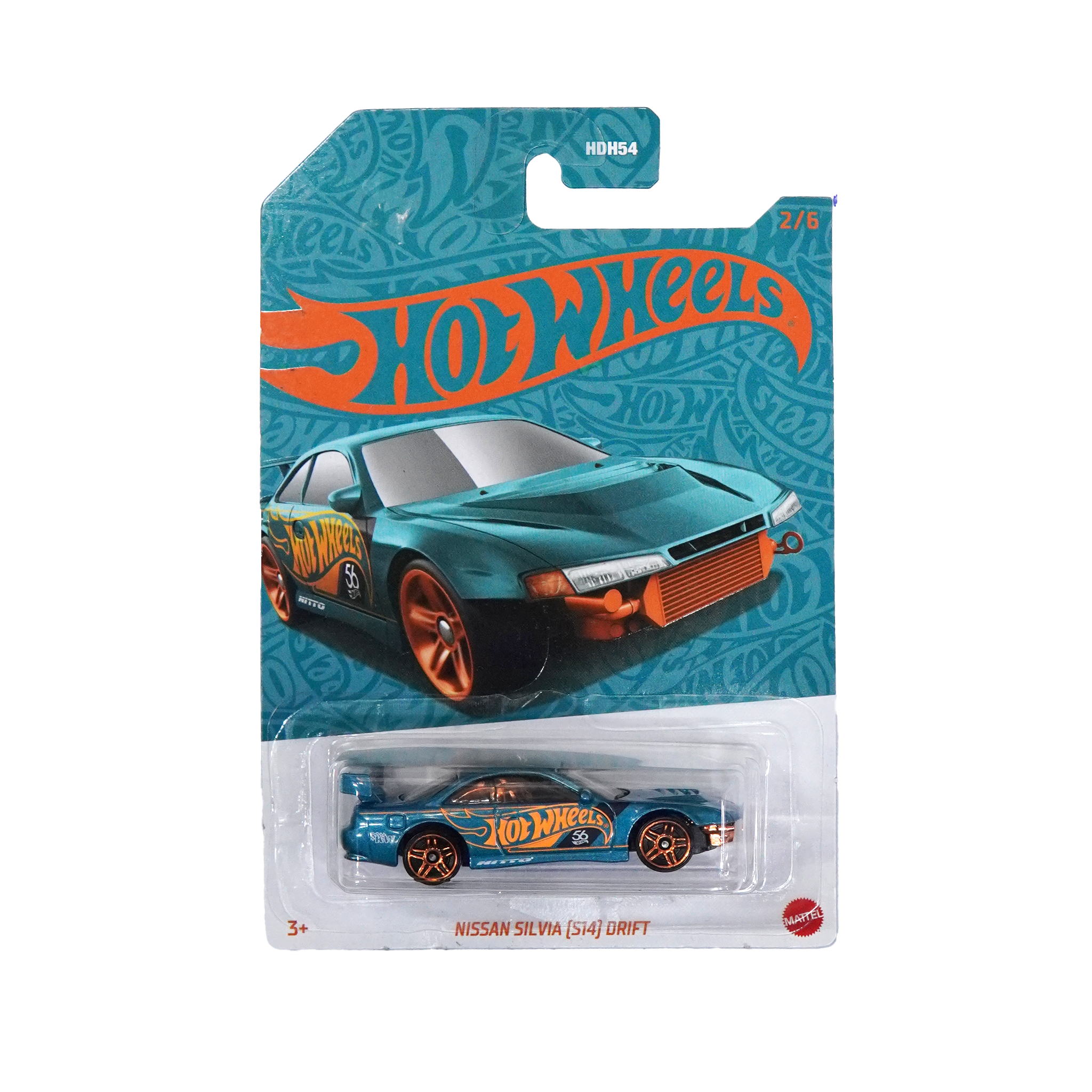  HOT WHEELS BASIC NISSAN SILVIA [S14) DRIFT HVX05 