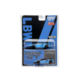  MINI GT - Lamborghini LB-Silhouette WORKS Aventador GT EVO Baby Blue - 494 