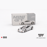  MINI GT MCLAREN F1 MAGNESIUM SILVER 555 