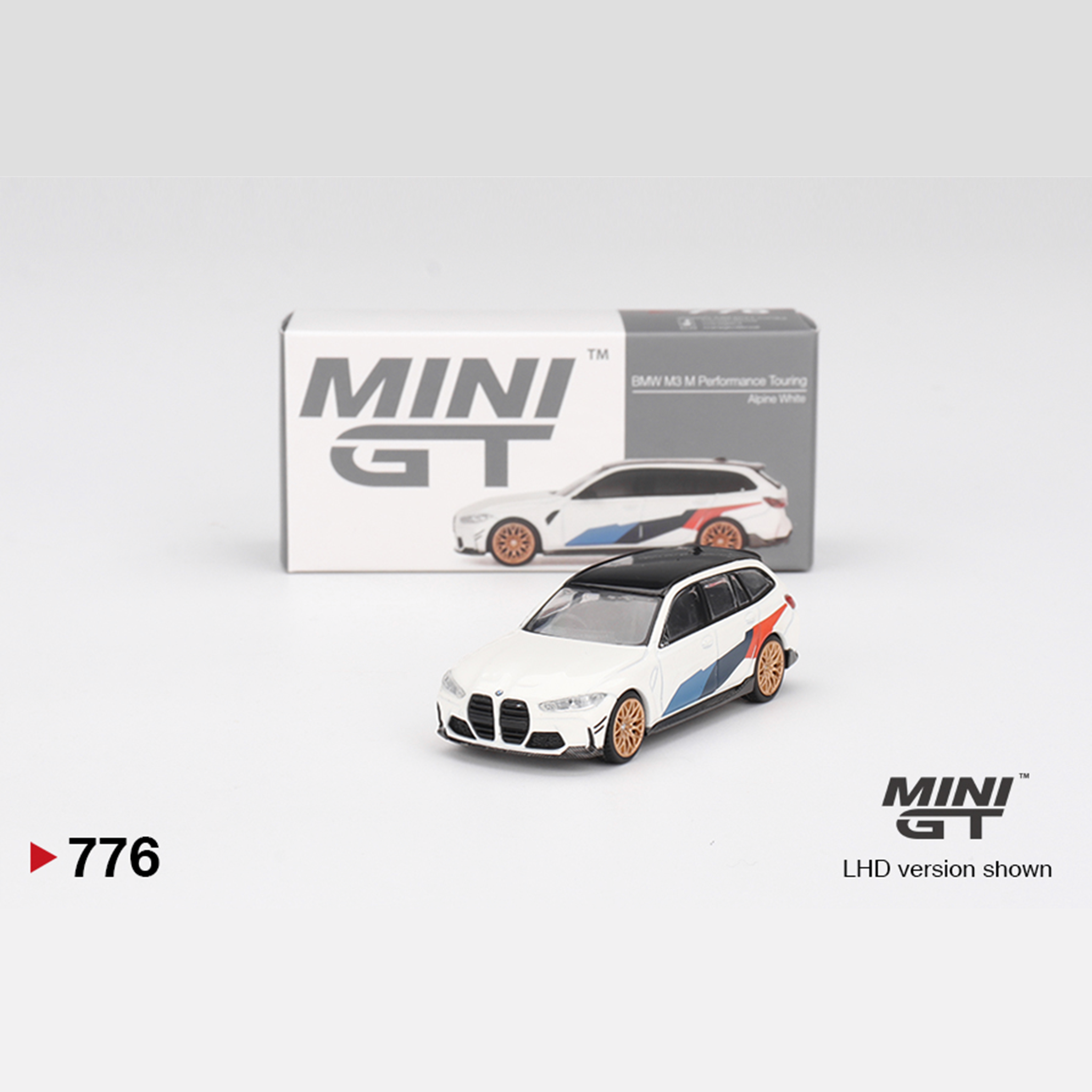  MINI GT BMW M3 M Performance Touring Alpine White (loose) 776 