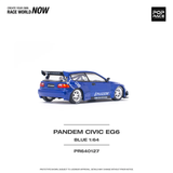  POP RACE - PANDEM HONDA CIVIC EG6 V1.5 METALLIC BLUE - PR64127 