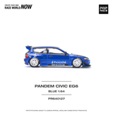  POP RACE - PANDEM HONDA CIVIC EG6 V1.5 METALLIC BLUE - PR64127 