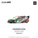  POP RACE - PANDEM HONDA CIVIC EG6 METALLIC JACCS - PR64128 