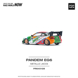  POP RACE - PANDEM HONDA CIVIC EG6 METALLIC JACCS - PR64128 