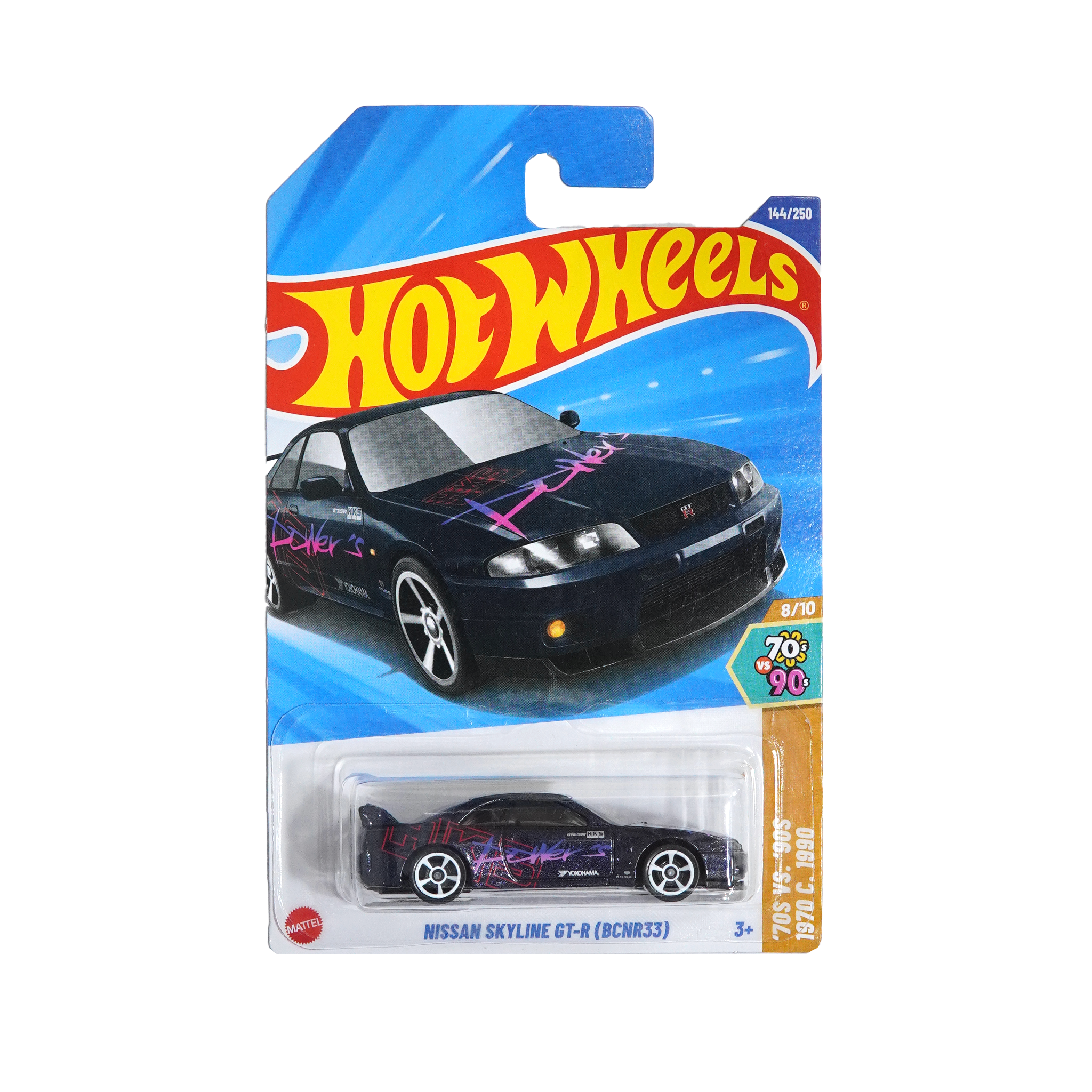  HOT WHEELS BASIC - NISSAN SKYLINE GT-R R33 (BCNR33) - HYY04 