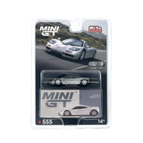  MINI GT MCLAREN F1 MAGNESIUM SILVER 555 