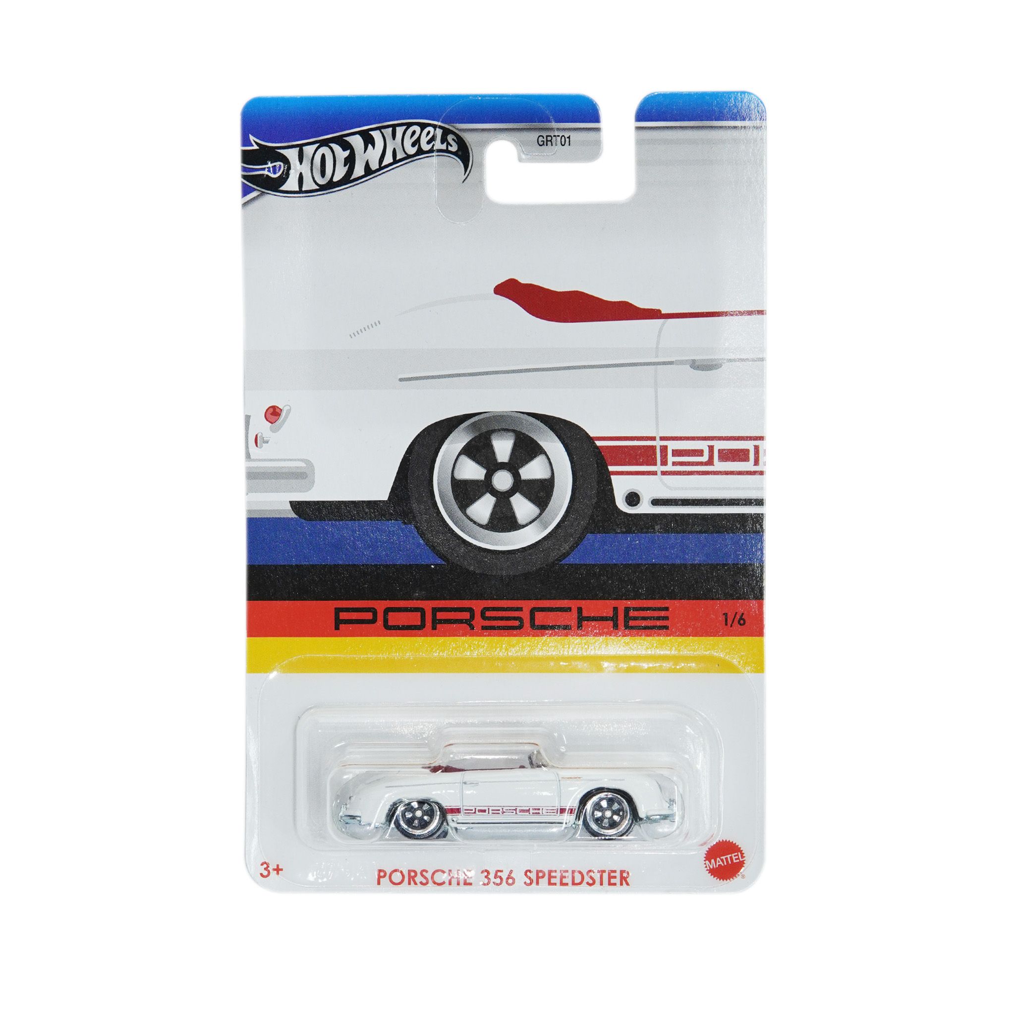  HOT WHEELS SILVER PORSCHE 356 SPEEDSTER HRW56 