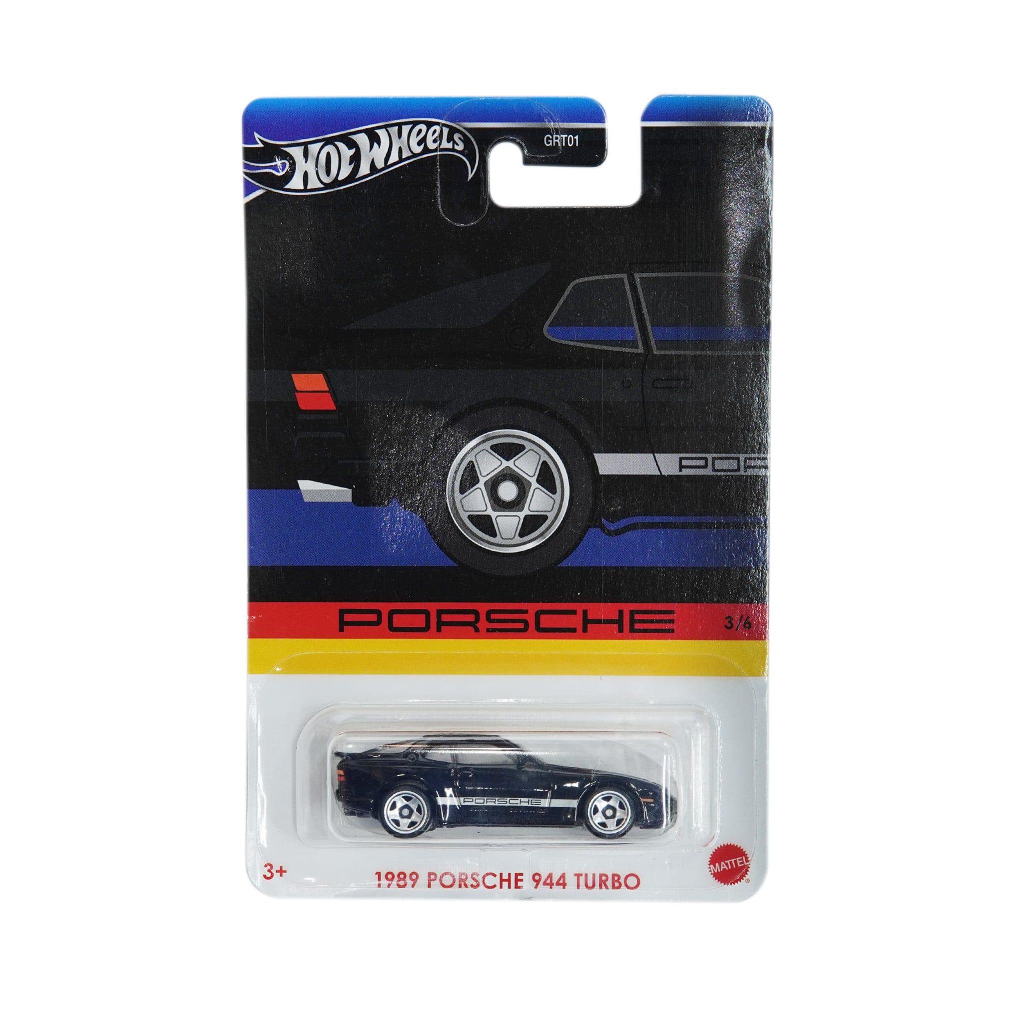  HOT WHEELS SILVER 1989 PORSCHE 944 TURBO HRW58 