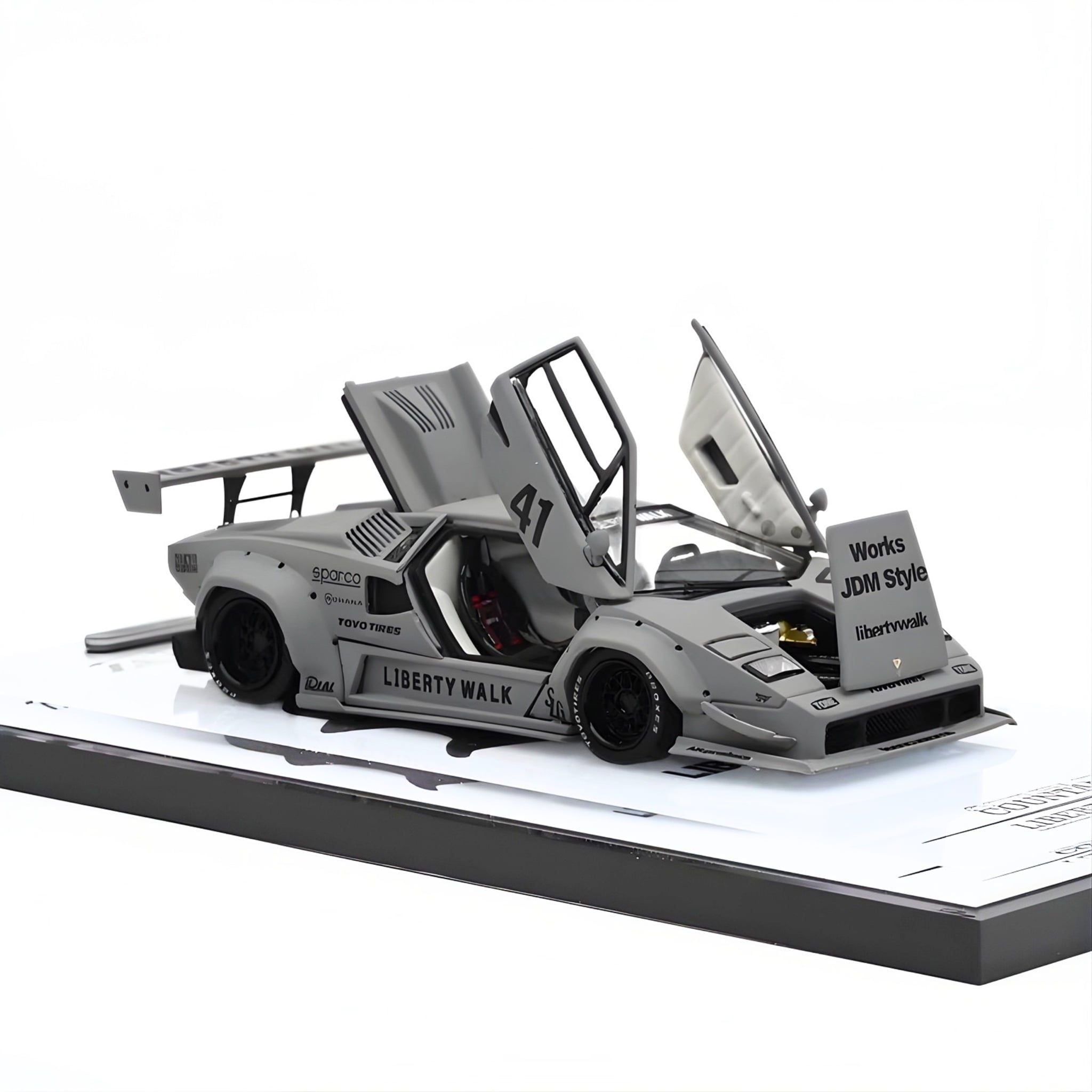TOPART - 1/64 LBWK LAMBORGHINI COUNTACH - TAO640007 – aera