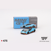  MINI GT LAMBORGHINI HURACAN STO BLU LAUFEY 475 