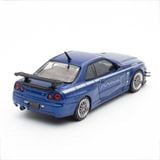  INNO64 - NISSAN GT-R R34 BLUE V-SPEC TUNED BY "MINE'S" - IN64-R34VS-MINES-BL 