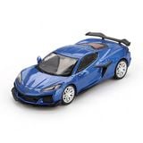  MINI GT - 1/64 CHEVROLET CORVETTE Z06 2023 ELKHART LAKE BLUE METALLIC - 892 