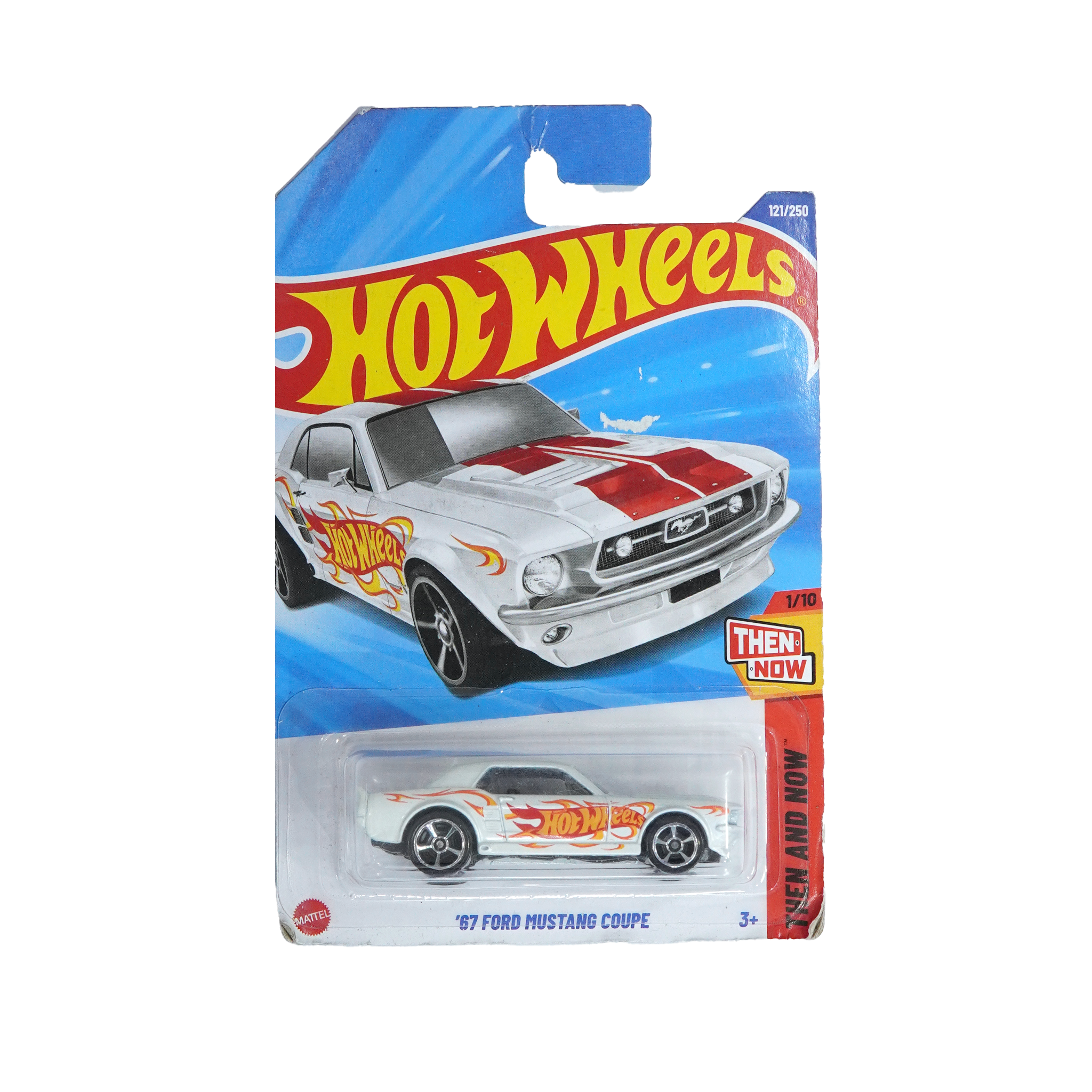  HOTWHEELS BASIC '67 FORD MUSTANG COUPE HYY62 