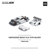  POPRACE - MERCEDES BENZ CLK GTR SILVER - PR64158 