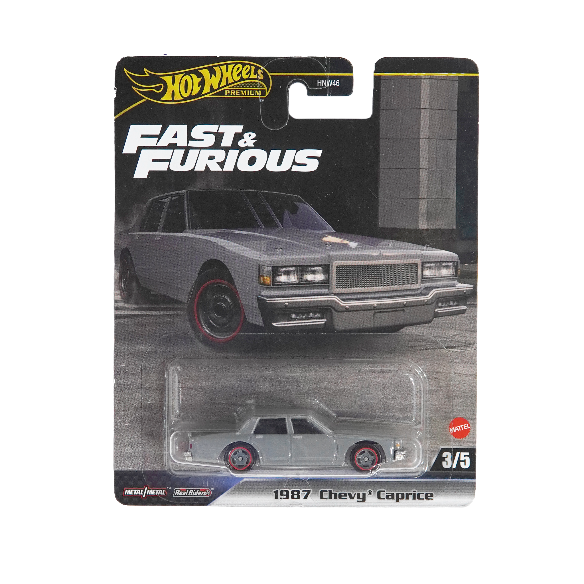 HOT WHEELS PREMIUM 1987 CHEVY CAPRICE HRT98 