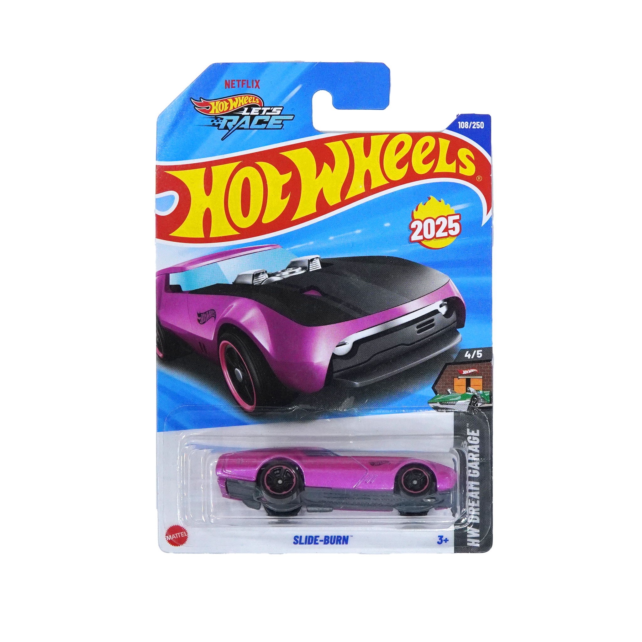  HOT WHEELS BASIC SLIDE-BURN HYW28 