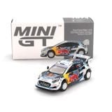  MINI GT - FORD PUMA RALLY1 #16 M-SPORT FORD WRT 2024 RALLY FINLAND 3RD PLACE - 1074 