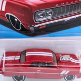  HOT WHEELS BASIC - ‘64 CHEVY CHEVELLE SS RED - HTC58 