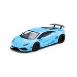  MINI GT - 1/64 LAMBORGHINI HURACAN LB WORKS VER 1 LIGHT BLUE - 189 