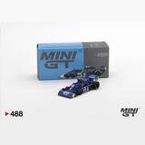  MINI GT - Tyrrell P34 #4 Patrick Depailler 1976 Swedish GP 2nd Place - 584 