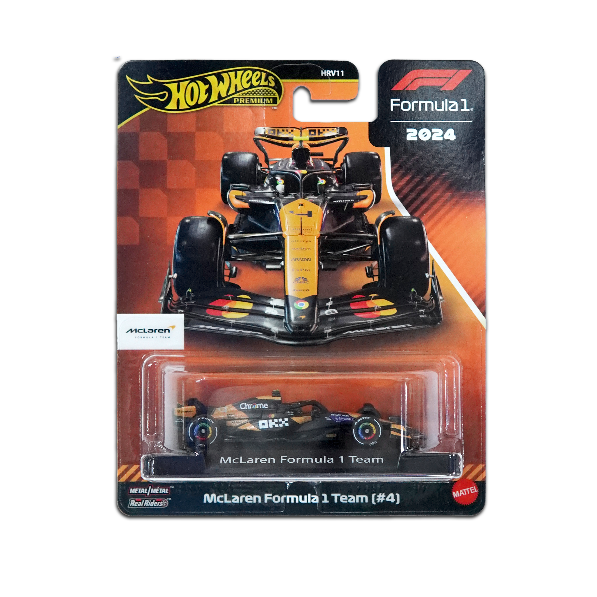 HOT WHEELS PREMIUM MCLAREN FORMULA 1 TEAM F1 [#4] JBM11 