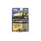  MINI GT Lamborghini Aventador SVJ Roadster Oro Elios 363 