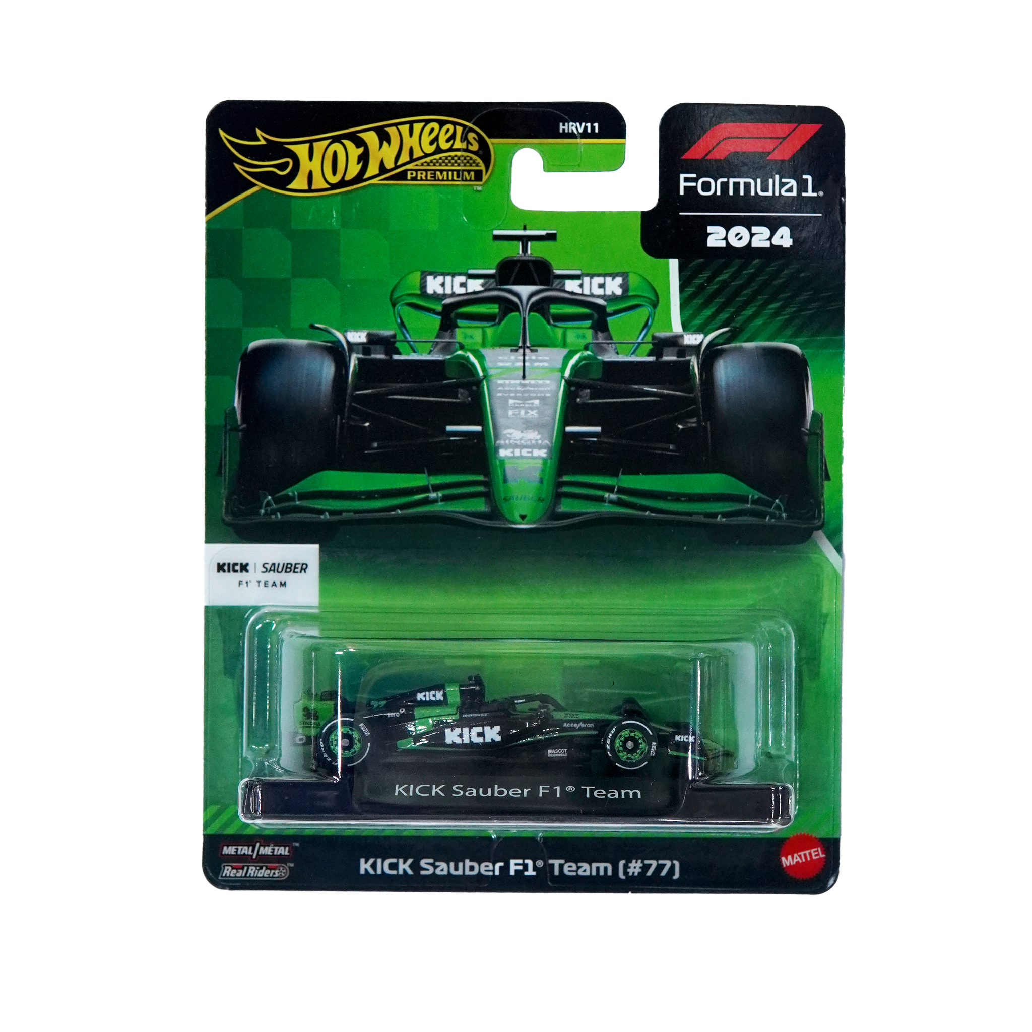  HOT WHEELS PREMIUM KICK SAUBER F1 TEAM [#77] JBM13 
