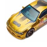  HOT WHEELS X NARUTO - NISSAN SILVIA S15 MATTEL CREATIONS COLLABORATION YELLOW - JNN04 