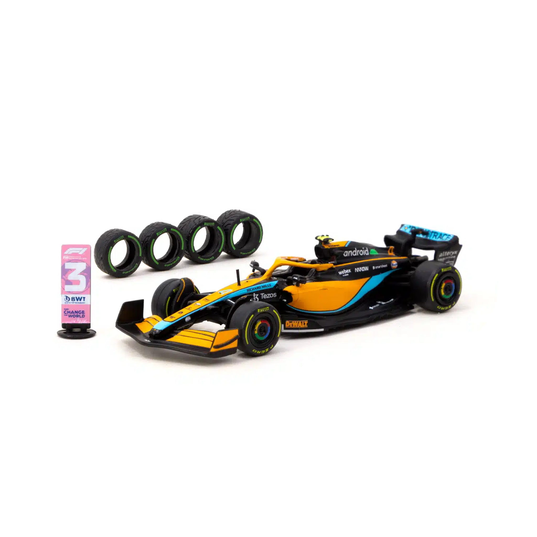  TARMAC MCLAREN MCL36 EMILIA ROMAGNA GRAND PRIX 2022 LENDO NORRIS TMMCL36 