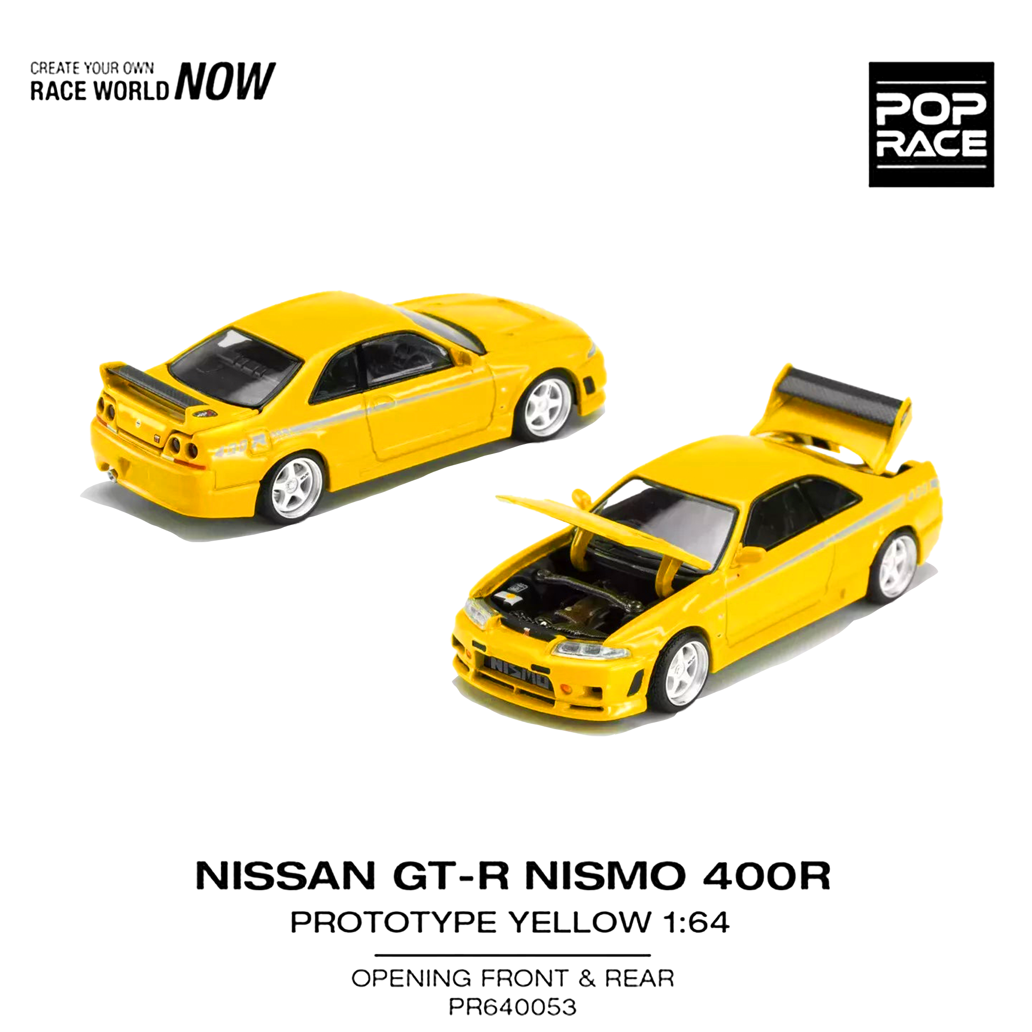  POP RACE - NISSAN GTR NISMO 400R PR6453 