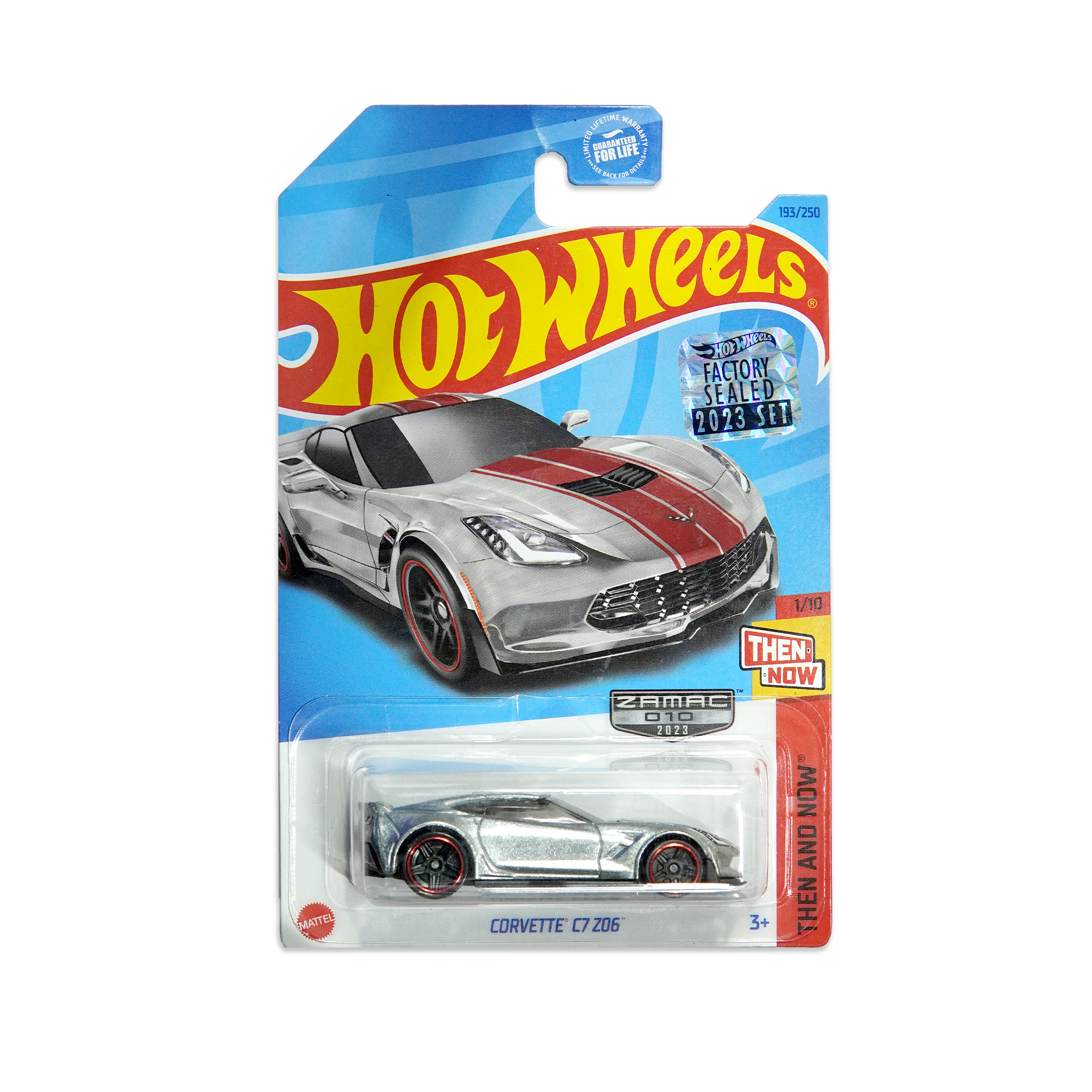  HOT WHEELS BASIC - CORVETTE C7 Z06 (FACTORY SEALED) - HKL32 