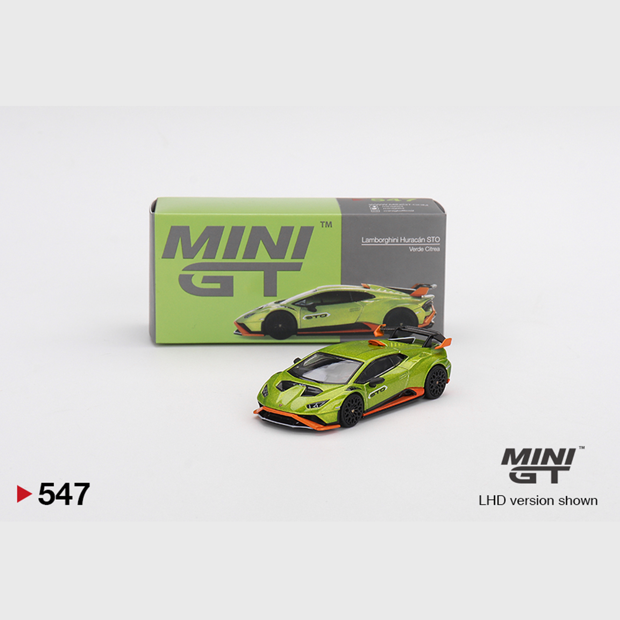  MINI GT Lamborghini Huracán STO Verde Citrea 547 