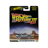  Hot Wheels Premium -  2026 Pop Culture - Back to the Future Part III Time Machine - 1955 - JHW94 