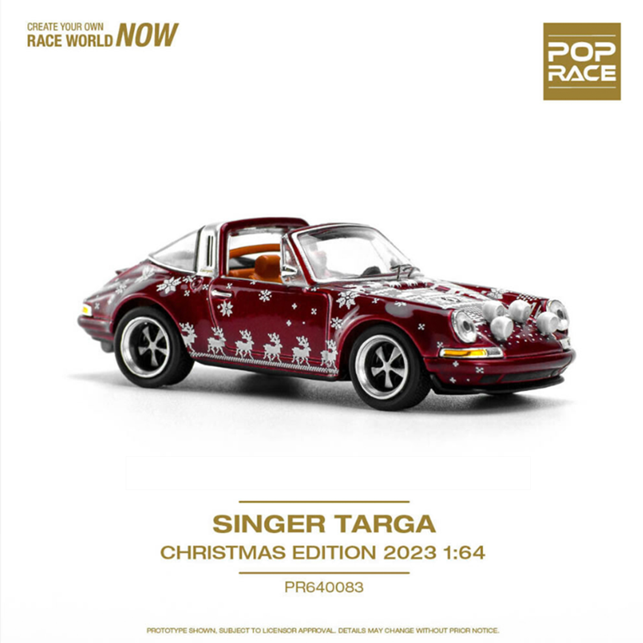  POP RACE - Singer Targa Christmas - PR6483 