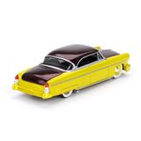  MINI GT - 1/64 LINCOLN CAPRI HOT ROD 1954 LIME YELLOW - 794 