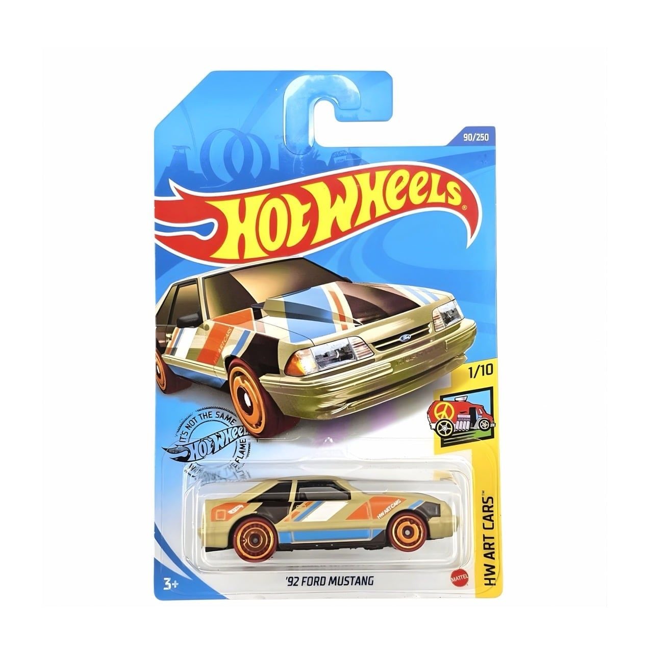  HOT WHEELS HW ART CARS - '92 FORD MUSTANG - GHF95 