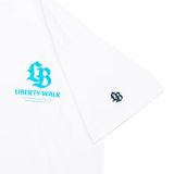  LBWK - ÁO LIBERTY WALK HINOMARU WAVE KENMERRY WHITE T-SHIRT - LB.HWKW 