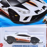  HOT WHEELS BASIC LAMBORGHINI HURACAN STERRATO WHITE - HYW93 